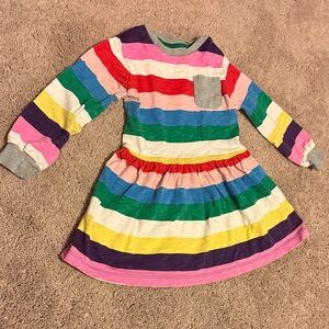 Mini Boden Striped Dress (2-3 years)
